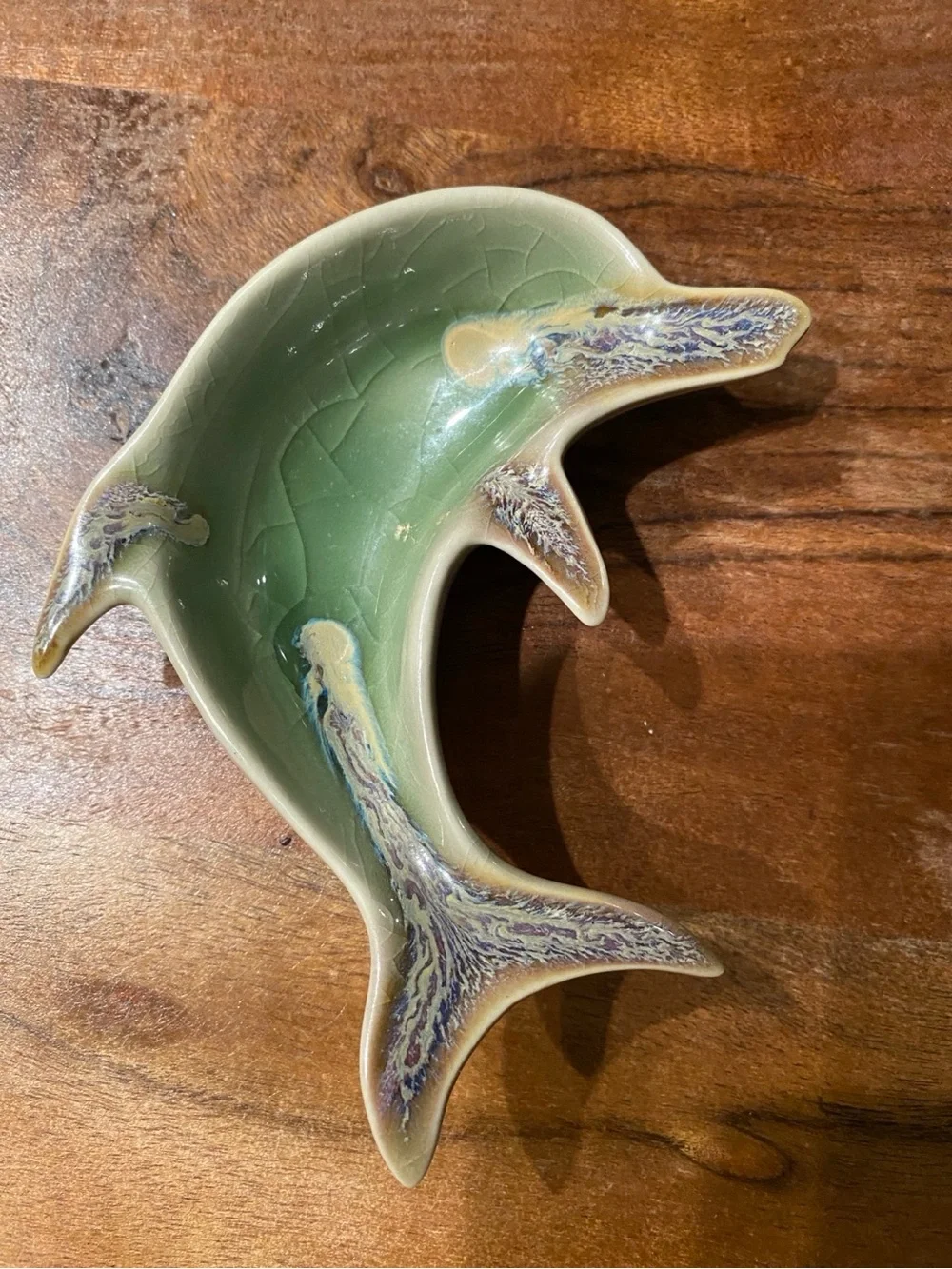Handmade decorative dolphin